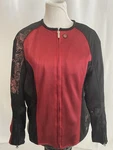 Joe Rocket Diva 2 Jacket Women Red Motorcycle Mesh Vented Back Fitted Straps. Fixed Price $44.99.