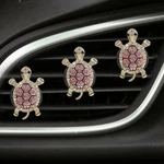 3PCS Bling Turtle Car Air Vent Clip, Cute Rhinestone Dashboard Trim. Fixed Price $12.94.