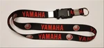 Key Chain Yamaha Red Black Graphic 14" Lanyard Holder Motorcycle. Fixed Price $9.95.