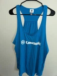 Women's Kawasaki River Mark Racerback Tank Top Shirt Nwt Size Xxl Blue. Fixed Price $22.99.