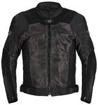 Cortech Vader Leather Motorcycle Riding Jacket Black/camo Large. Fixed Price $319.99.