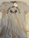 Indianapolis Motor Speedway Gray T-shirt Unisex Size Gasoline Alley Msrp $35. Fixed Price $7.99.