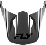 Fly Racing Kinetic Verdict Helmet Visor Grey/black/white Md/lg Off-road. Fixed Price $39.70.