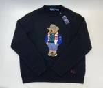 Polo Ralph Lauren Men's Bear Iconic Western Cowboy Wool Knit Sweater Black. Fixed Price $395.00.