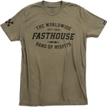 Fasthouse Coalition Tee Army Green Sz. Fixed Price $17.00.