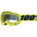 100% Accuri 2 Enduro Goggles - Fluo Yellow Clear. Fixed Price $52.45.