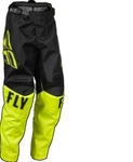 Fly Racing F-16 Youth Pants (18, Black/hi-vis). Fixed Price $87.93.