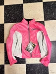 Firstgear Women's Contour Mesh Jacket Pink Padded Armor Motorcycle Safety Sz. Fixed Price $89.99.