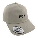 Fox Racing Wordmark Cream Tan Logo A-frame Adjustable Strapback Dad Hat Cap. Fixed Price $34.99.