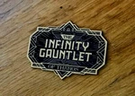 Custom Infinity Gauntlet Display Placard Prop Movie Power Glove. Fixed Price $29.99.