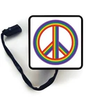 Peace Symbol Led Hitch Cover Trailer Brake Light. Fixed Price $23.90.