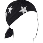 Zan Flydanna Micro-mesh Polyester Headwrap Black/white Flag ZM091. Fixed Price $22.36.