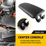 For Audi A4 B6 B7 2004-2008 Leather Armrest Center Box Console Lid Cover Black. Fixed Price $19.99.