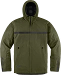 Icon PDX3 Jacket Olive Xl 28205824 Riding Gear Apparel. Fixed Price $195.00.