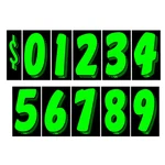 Car Windshield Pricing Numbers 11 Dozen 7.5" Vinyl Stickers Dealership. Fixed Price $42.00.