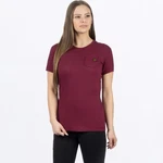 Fxr Racing Work Pocket Premium Boyfriend Womens T-shirts Sm Red. Fixed Price $34.99.