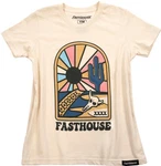 Fasthouse Mohave Youth Girls Short Sleeve T-shirt Natural Xl. Fixed Price $27.17.
