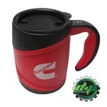 Cummins Diesel Insulated Coffee Cup Mug Thermos Red Black Hot Cold 12 Oz. Fixed Price $24.95.