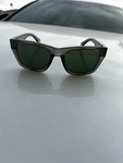 Authentic Vonzipper Lesmore SMRF5LES Bkv Black Gloss Grey Square Sunglasses. Fixed Price $80.00.