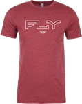 Fly Racing 354-03092X Edge Tee Cardinal. Fixed Price $33.95.