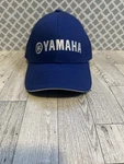 Yamaha Hat Cap Strap Back Blue Embroidered Logo Mens One Size Moto Racing. Fixed Price $18.00.