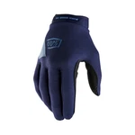 100-PERCENT Ridecamp Gloves Navy/slate Blue Md. Fixed Price $29.95.