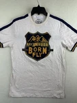 Born Fly T-shirt Mens Small Highway Sign Anytown Usa Embroidered Raised Patch. Fixed Price $9.99.