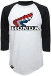 Factory Effex 17-87336 Fx Honda Vintage Baseball T-shirt White/black (xl). Fixed Price $37.47.