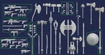 Comic And Superhero - Accessory Collection 1:18, 1:12, 1:10, 1:6 Scales. Fixed Price $5.00.