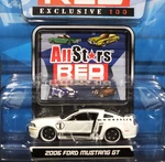 Maisto 2006 Ford Mustang Gt 5.0 All Stars Red Exclusive 100 Collectible Car W. Fixed Price $11.99.
