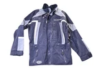 Black/charcoal/silver Men's Mountaineer Jacket Size. Fixed Price $126.99.