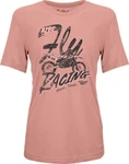 Fly Racing 356-4033L Women's Vintage Tee Pink Large. Fixed Price $31.81.