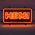 Hemi Junior Neon Sign Car Dealer Chrysler Light 17" By 10" 5SMLHM. Fixed Price $249.99.