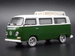 1967-1979 Vw Volkswagen Type T2 Bus Green 1/64 Scale Diorama Diecast Model Car. Fixed Price $11.99.