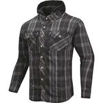 Cortech Camino Armored Flannel Riding Shirt Black/grey. Fixed Price $169.99.