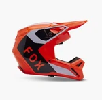 Fox Racing Youth V1 Lean Helmet Fluorescent Orange 33046-824. Fixed Price $142.97.
