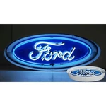 Ford Oval Neon Sign In Metal Can 5FOVCN. Fixed Price $469.99.