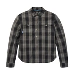 Indian Motorcycle 'canyon' Men's Armoured Plaid Riding Shirt (black). Fixed Price $437.25.