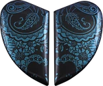 Icon Airform Helmet Side Plates 0133-1272. Fixed Price $25.00.