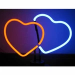Neonetics 4HEART Double Hearts Sculpture. Fixed Price $84.99.