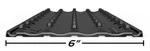 Caliber Lowpro Grip Glides Narrow 6" Piece Replacement # CR0135. Fixed Price $24.29.