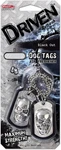 Driven By Refresh Your Car! E301342500 Scented Dog Tag, Black Out. Fixed Price $12.11.
