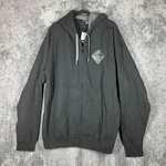 Fly Racing Hoodie Mens 2XL Black Full Zip Patch Outdoor Mechanic Motorcycle. Fixed Price $29.99.