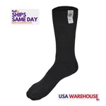 Allstar ALL926412, Pair Of Socks Sfi 3.3 Thick F/r Black Size 8-9 Fr Cotton Aram. Fixed Price $46.20.