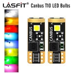 Lasfit T10 Led Interior Lights Bulb Red Amber Golden Yellow Green Purple White. Fixed Price $10.99.