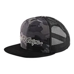 Troy Lee Designs Signature Trucker Hat Adjustable Snapback Camo Black/ Silver. Fixed Price $19.99.