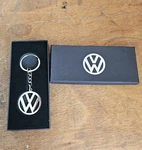 New Volkswagen Silver Keyring Vw - Ideal Gift / Present Boxed Free P&p. Fixed Price $13.42.