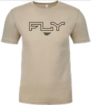 Fly Racing 354-0311M Edge Tee Cream Md. Fixed Price $32.95.