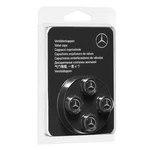 Mercedes-benz Genuine Valve Caps 4PCS Set Chrome-black B66472002 New. Fixed Price $52.19.