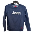 Jeep Blue Crewneck Sweatshirt Xl By Sportiqe 18-20 Cotton Blend. Fixed Price $45.00.
